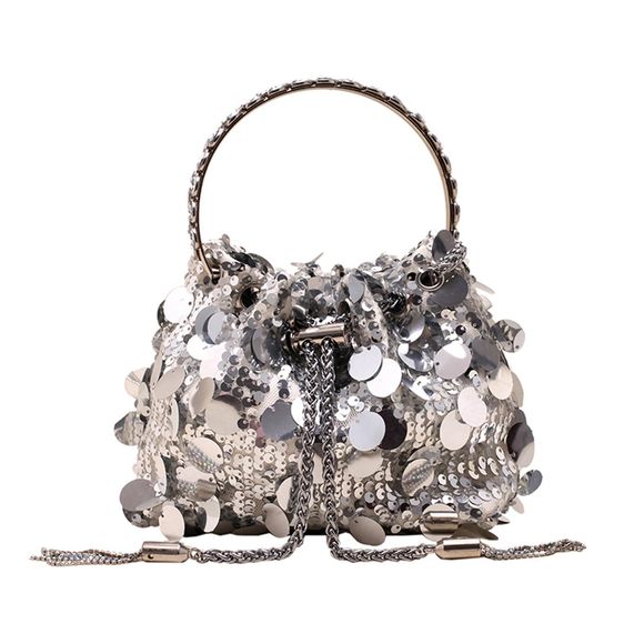Evening Bag Bling Purse Shimmering Sequins Clutch Purses Wedding ^_^ - Picture 1 of 7